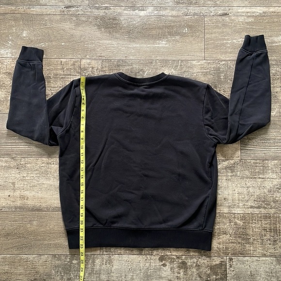 FILA Black Crewneck Sz Large - Picture 5 of 5